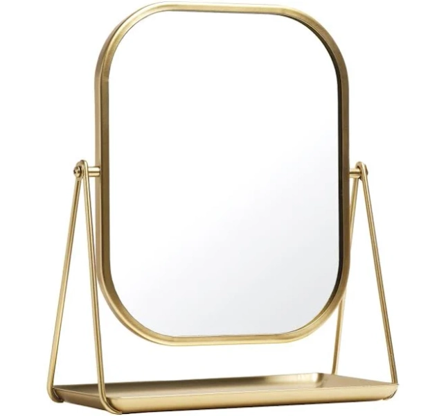 Mainstay Round Edge Tabletop Easel Mirror