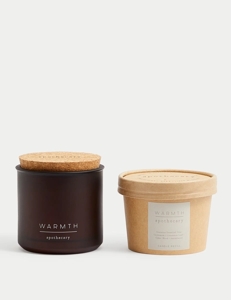 Warmth Candle & Refill Set | Apothecary | M&S