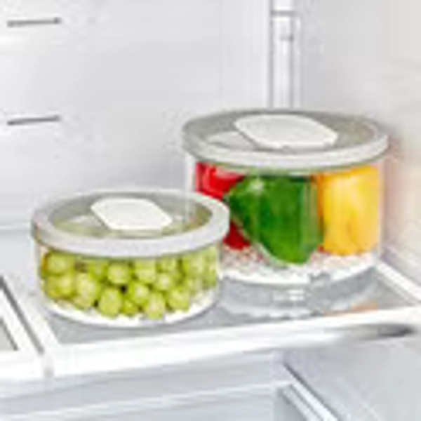 iDesign Round Produce Keeper Set of 2