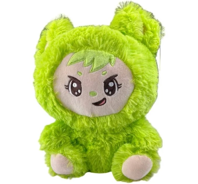 Lababies 12in Green Plush