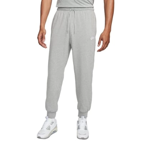 Men's Nike Club Knit Joggers 2XLarge Dk Grey Heather/White Regular