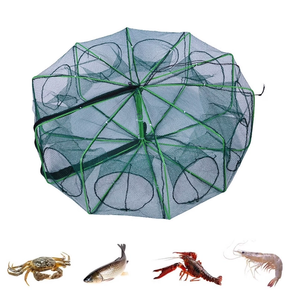 Xuniizn Multipurpose Fish Trap Set - Minnow Trap, Crab Trap & Lobster Trap - Durable Fishing Gear - Walmart.com