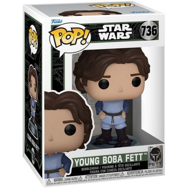 Funko Pop 736 - Young Boba Fett - Star Wars | Fantàsia