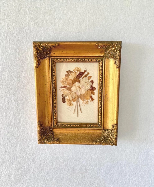 Small Vintage Dried Flower Wall Art (see Description) - Etsy Australia