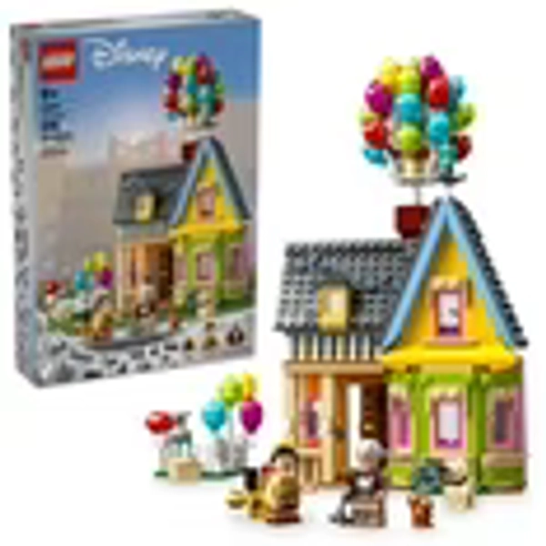 LEGO Disney and Pixar ‘Up’ House 43217 Disney 100 Celebration Classic Building Toy Set for Kids and Movie Fans Ages 9+, A Fun Gift for Disney Fans and Anyone Who Loves Creative Play
