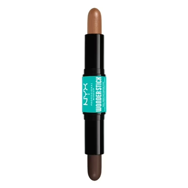NYX Professional Makeup Wonder Stick Contour Stick  2-in-1 Highlight and Contour  Deep  0.14 oz