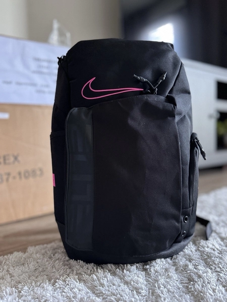 Plecak Elite Nike czarny różowy koszykówka szkoła piłka nożna mochila morral 