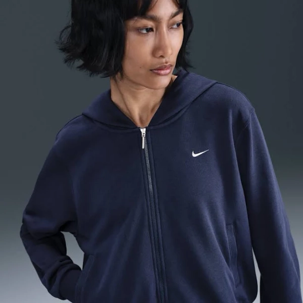 Nike Women's Chill Terry Loose Full-Zip Hoodie