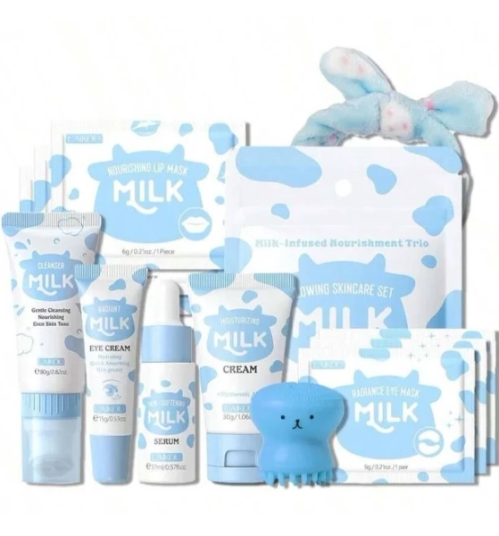 Milk Skin Care For Teens 10-12, Teen Skin Care Set Skincare For Girls 10-12, Kids Skin Care Set For Girls Ages 8-12, Skin Care For Kids &Amp; Teen