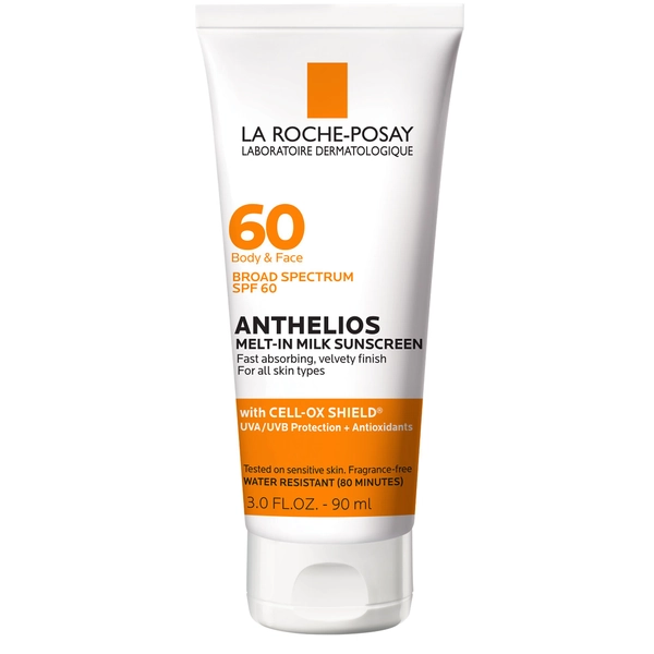 La Roche-Posay Anthelios Melt-In Milk Sunscreen Lotion, SPF 60, 3 Ounces, 5 Ounces