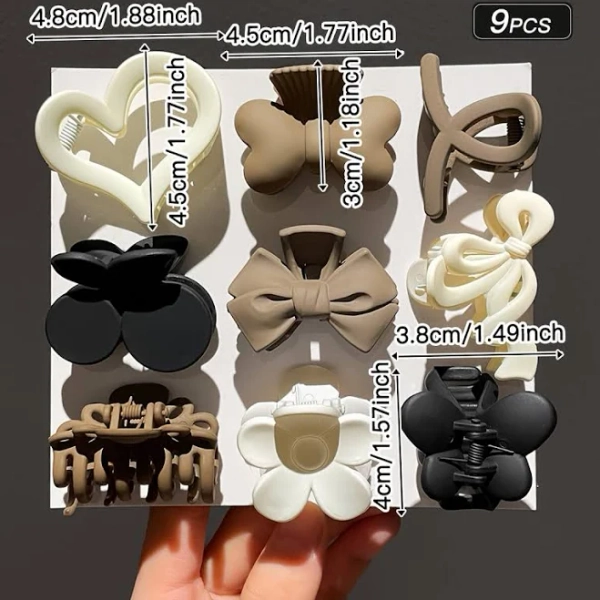 Women's Elegant Minimalist Bow Hair Clips
