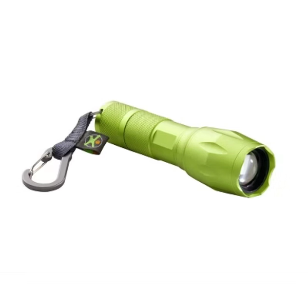 HABA Terra Kids Flashlight with Carabiner Clip, Kids Outdoor Toys, 4 Way Light Ideal for Kids Camping Essentials, Ages 6 and Up