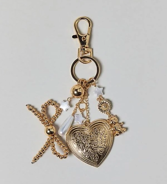 Women's Silence + Noise Bow Charm Dangle Keychain