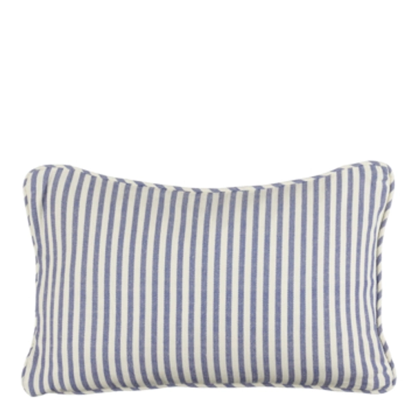 Kussen streep blauw - l55xb35xh10cm kopen? Kussens & kussenhoezen | Karwei