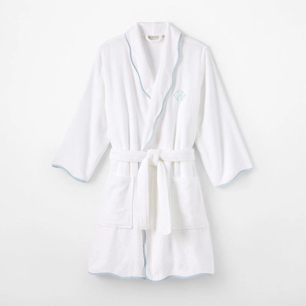 Hydrocotton Scalloped Bath Robe