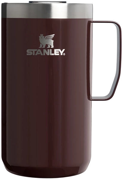 Stanley 24 oz. Holiday Hideaway Stay-Hot Camp Mug Mahogany Gloss