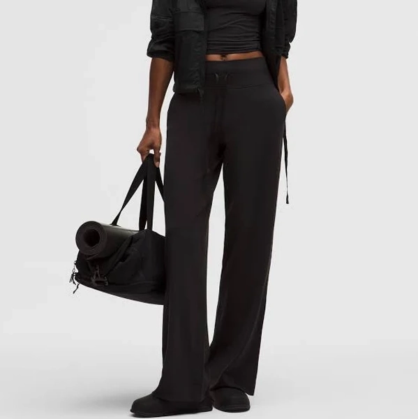 Lululemon Groove Wide-Leg High-Rise Pants