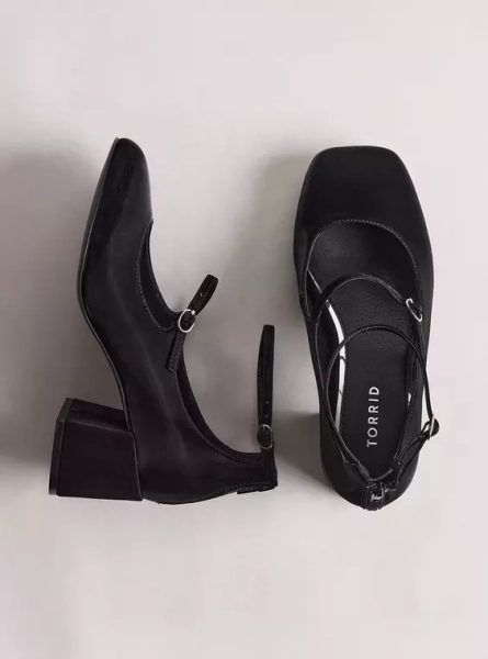 Mary Jane Block Heel (WW)