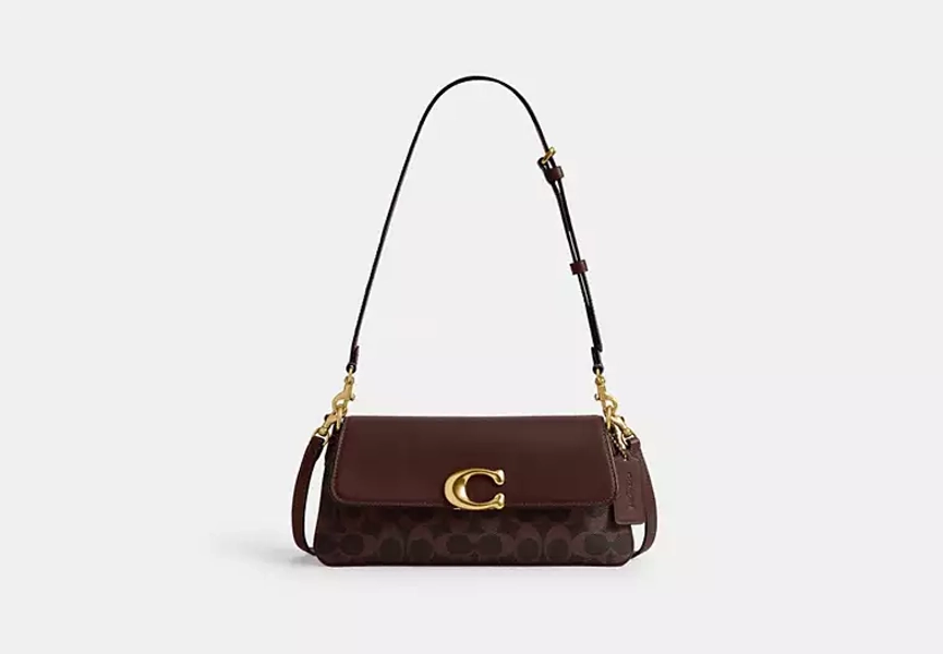 Jet Shoulder Bag In Signature Canvas
