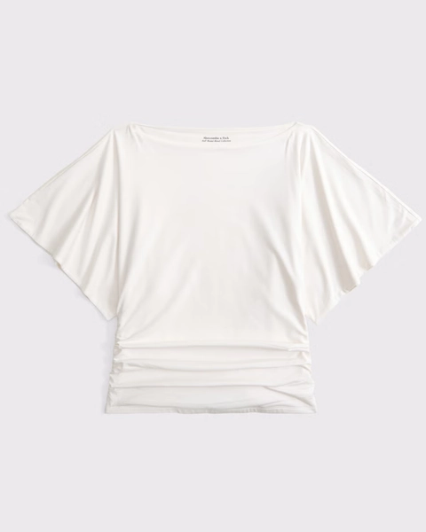 Flutter Sleeve Slash Top