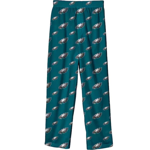 Youth Philadelphia Eagles Outerstuff Midnight Green Printed Pajama Pants
