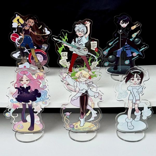 Alien Stage Acrylic Standee, Double-sided Acrylic Stand, Ivan, Luka, Sua, Hyuna, Till, Mizi, Anime Gifts, Gifts for friend, Birthday Gifts