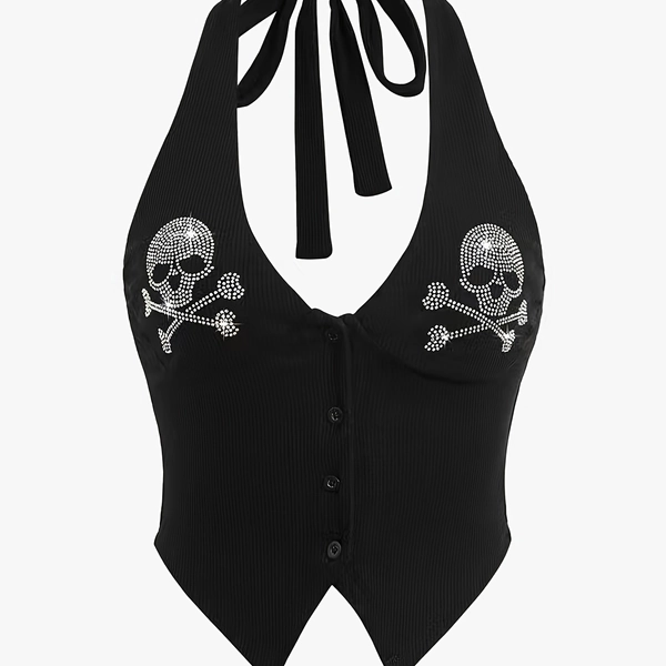 Ladies' Rhinestone-Embellished Camisole