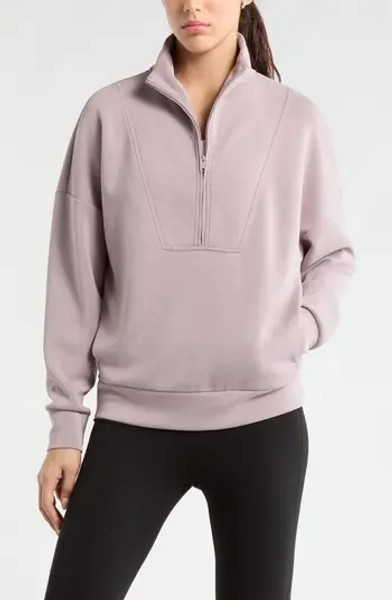 Ultra Soft Half Zip Pullover