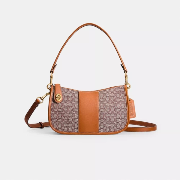 Restored Swinger In Micro Signature Jacquard