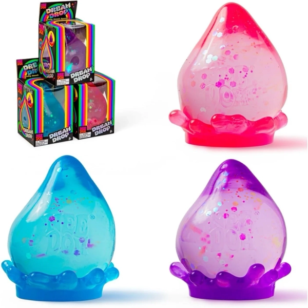 NeeDoh Dream Drop – Smooth Squeeze – 1 Pack - Original NeeDohs Stress Toy