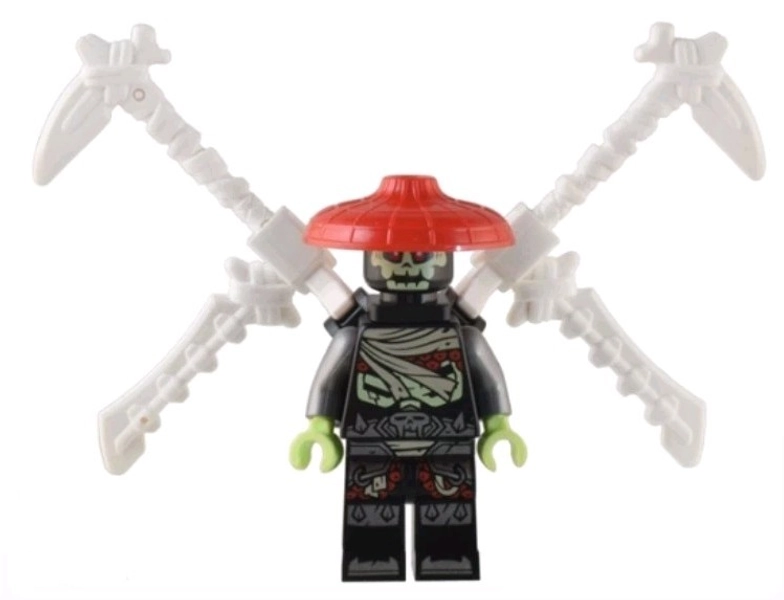 lego figure ninjago bone guard njo0801 71800