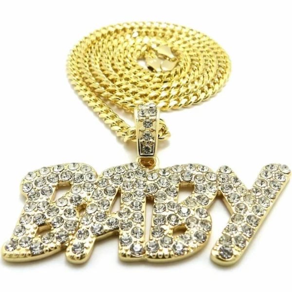 Iced Hip Hop Lil Baby Pendant