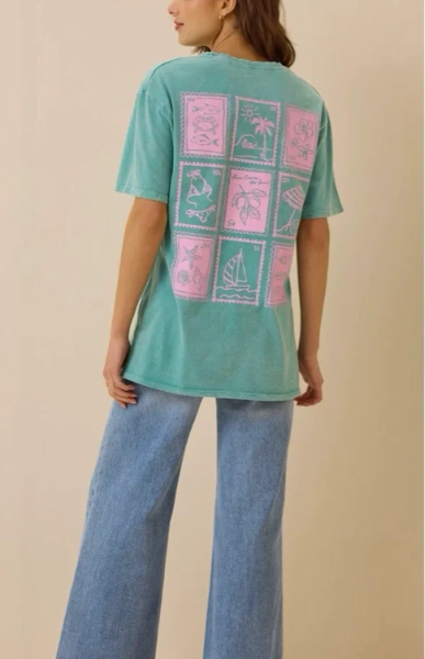 Golden Hour Postcard Graphic Tee