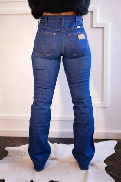 Wrangler Megan Retro Blue Bootcut 28x30