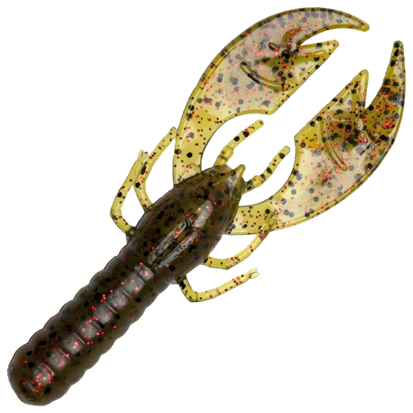 YUM Craw Papi - 3-3/4'' - Watermelon Red Flake