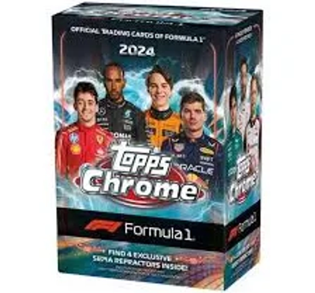 Topps Chrome Formula 1 Factory Sealed Value Box