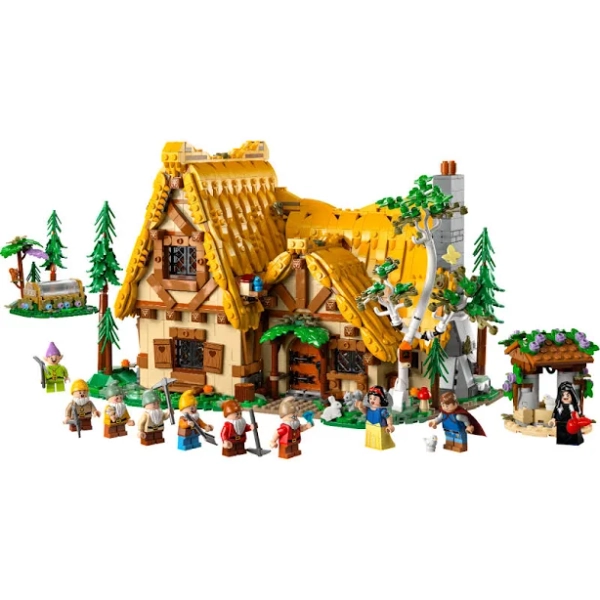 LEGO Disney 43242 Snow White and the Seven Dwarfs' Cottage