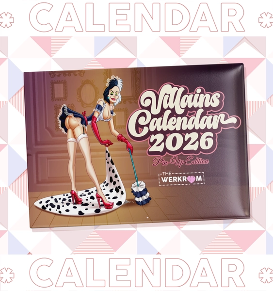 Pin Up Villains Edition Calendar