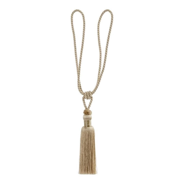 KOO Clara Tassel Tieback Linen 60 cm | Spotlight Australia