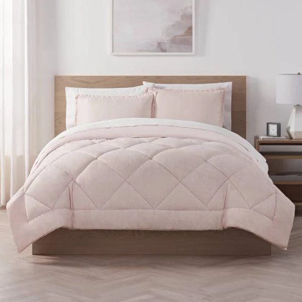 Serta Supersoft Cooling Bed Set Reversible Comforter Set