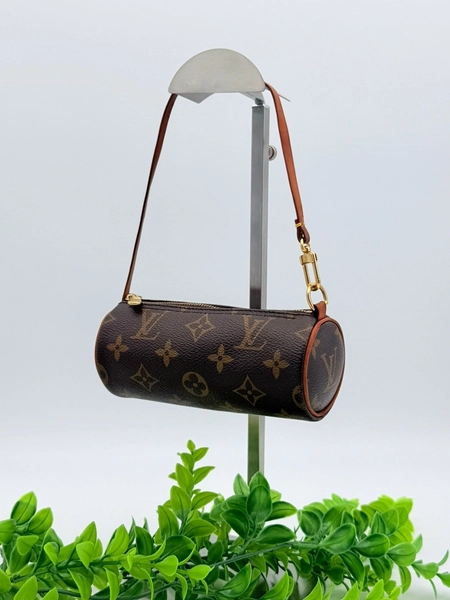 Louis Vuitton Monogram Mini Papillon Accessories Pouch Bag Vintage Authentic