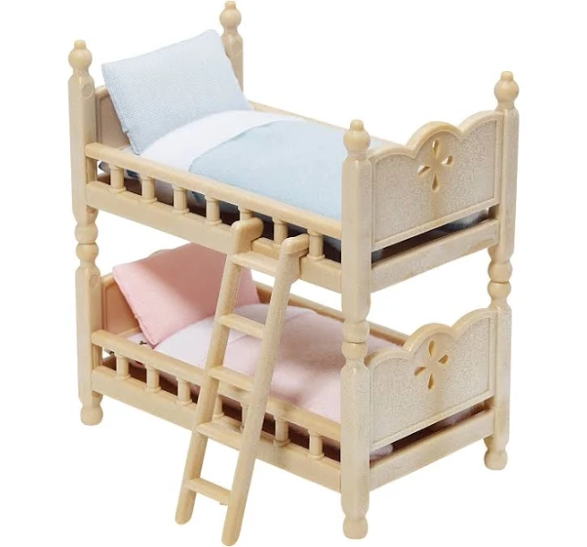 Calico Critters Bunk Beds Doll Furniture Bed Set