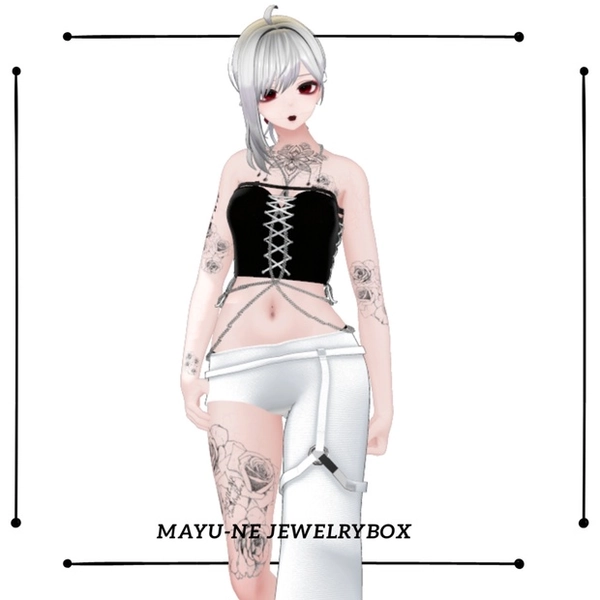 【複数アバター対応】GOTH Outfit