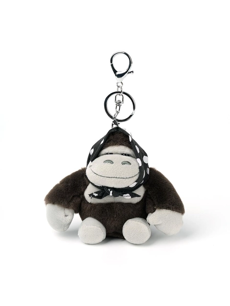 BANDANA GORILLA KEY RING [BROWN]