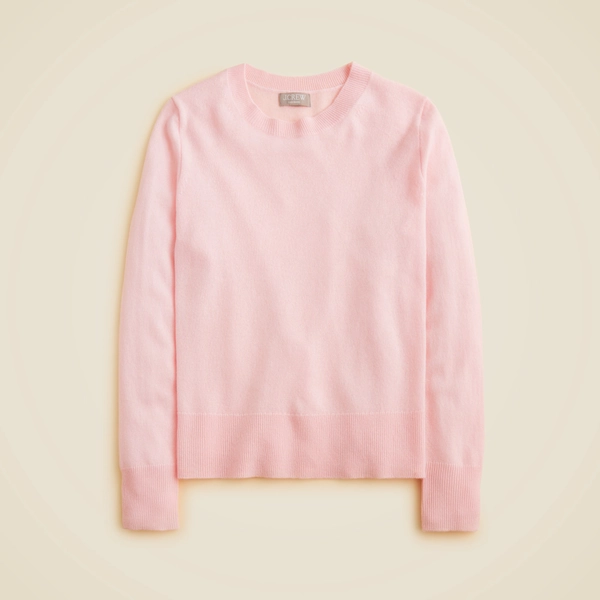 Cashmere classic-fit crewneck sweater