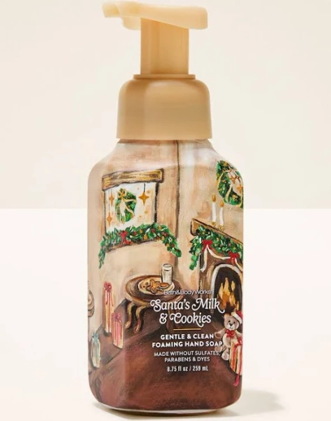 Bath & Body Works Santa's Milk & Cookies Foaming Hand Soap