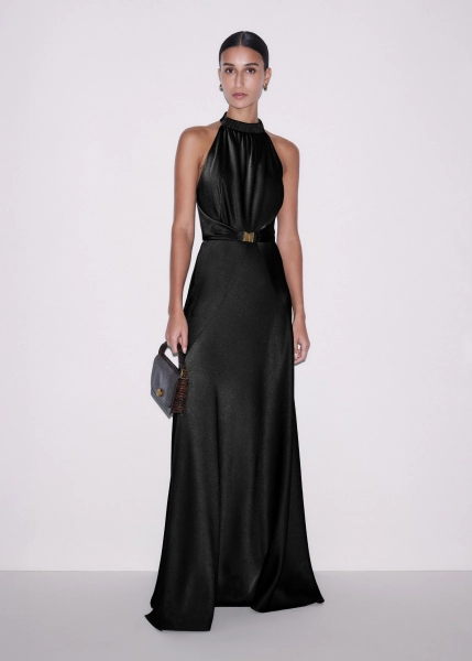 Draped Evening Dress