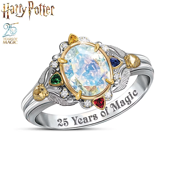 HARRY POTTER  4+ Carat Crystal & Lab-Created Gemstone Ring
