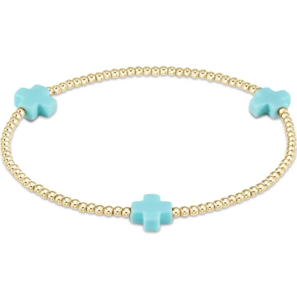 Signature Cross Bead Bracelet
