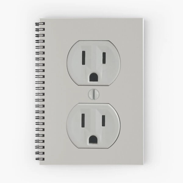 Fun electrical Wall Plug Journal